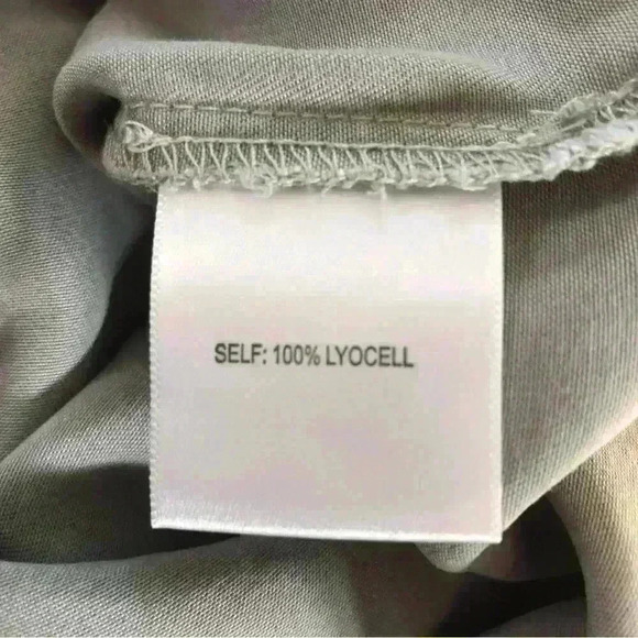 Jane + Delancy Light Gray Button up Collared Long Sleeve Top Size Medium NWT - Picture 10 of 11